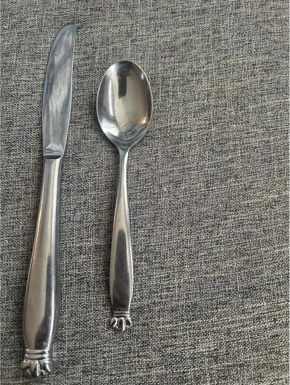 Empress Stainless Steel Flatware 6 Knives 1 Spoon